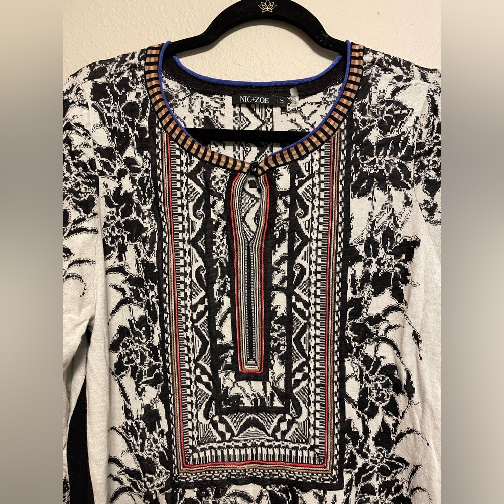 Nic+Zoe Sweater Dress- 1X - Picture 4 of 10